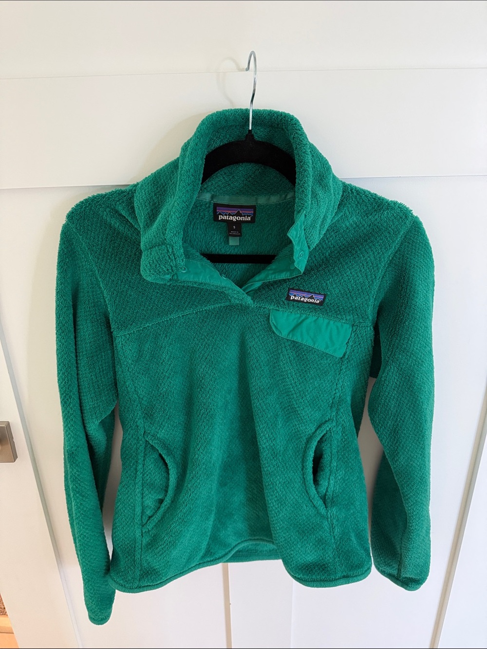 Patagonia Emerald Green Fleece Pullover